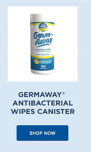 GermAway Anitbacterial Wipes Canister