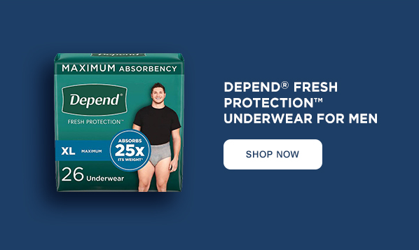 Depend® Fresh Protection UW for Men