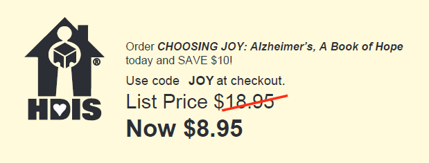 Use Code Joy at Checkout