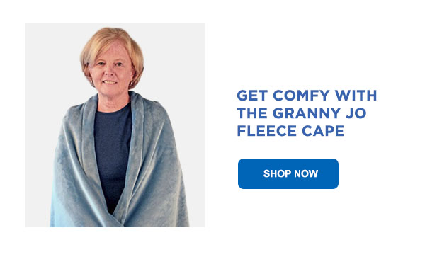 Granny Jo Fleece Cape