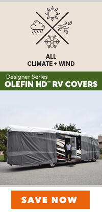Olefin HD RV Covers for All Climate Use
