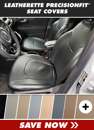 Covercraft Leatherette PrecisionFit Custom Seat Covers