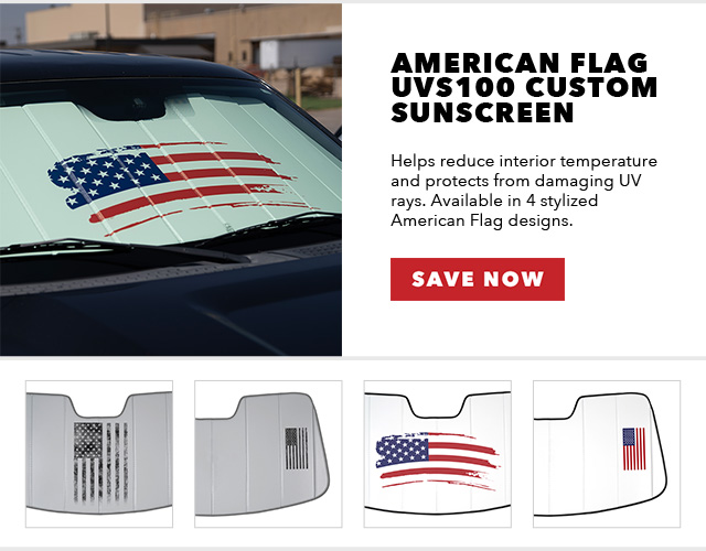 American Flag UVS100 Sunscreens