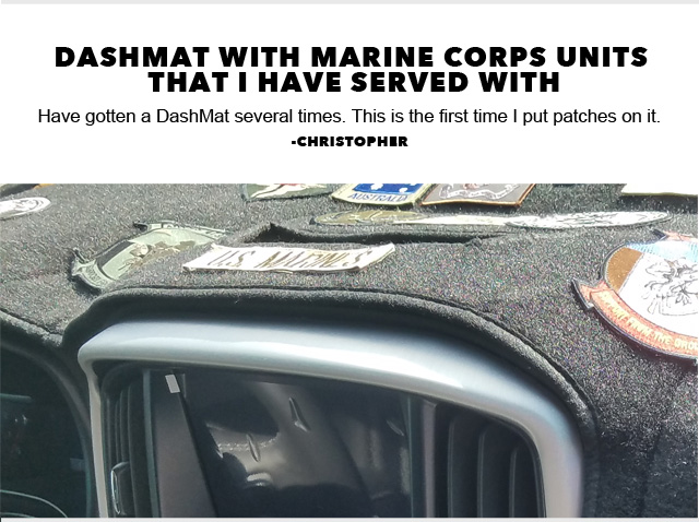 DashMat with Marine Corps Units