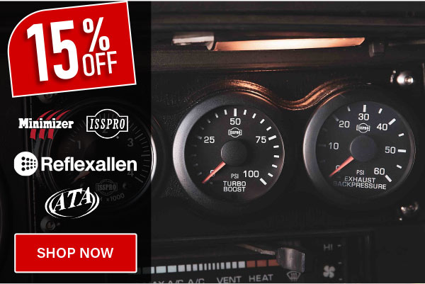 15% OFF Minimizer, ISSPRO, Reflexallen, ATA!