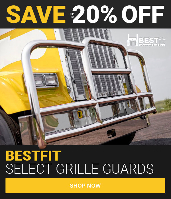Save Up To 20% OFF Select Bestfit Grille Guards!