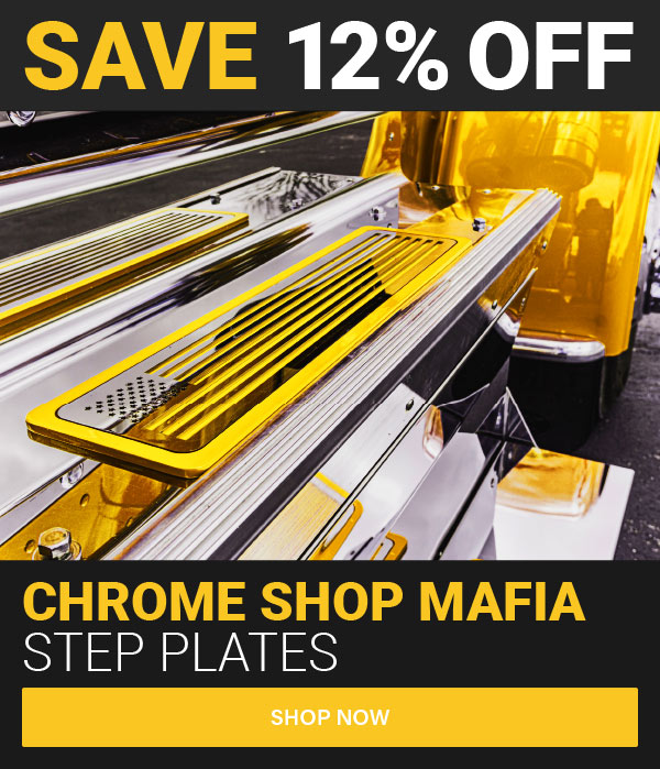 Save 12% OFF Chrome Shop Mafia Step Plates