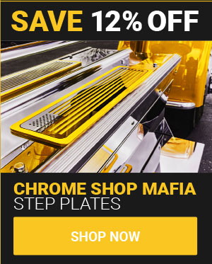 Save 12% OFF Chrome Shop Mafia Step Plates
