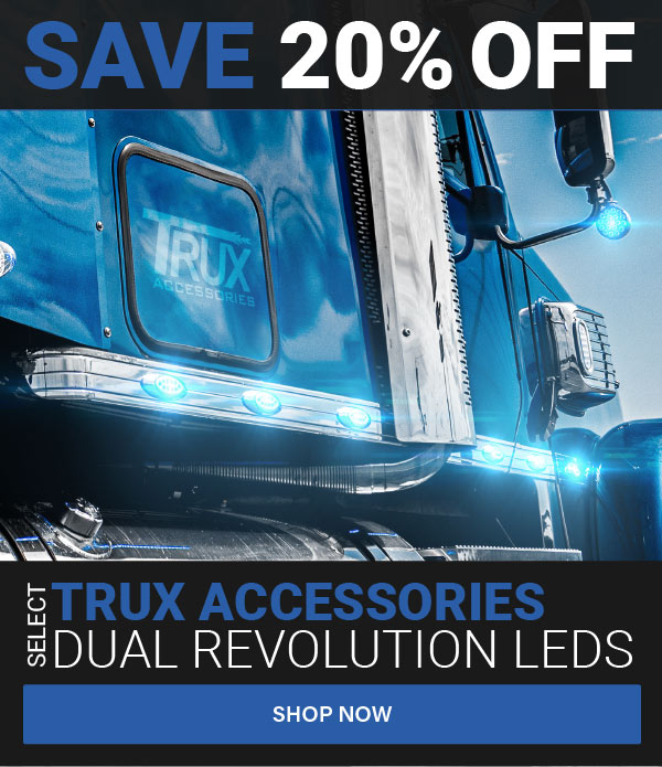 Save 20% OFF Select Trux Accessories Dual Revolution LEDS