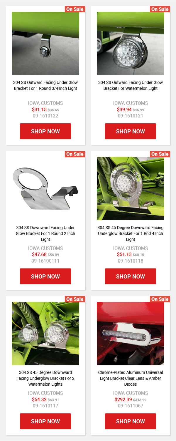Iowa Customs Frame Light Options!