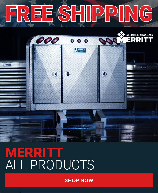 Free Shipping On All Merritt Products!