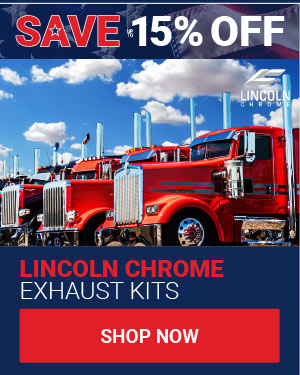 Save Up To 15% OFF Lincoln Chrome Exhaust Kits!