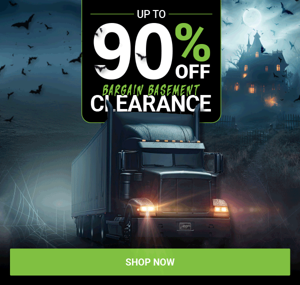 Up To 90% OFF Bargain Basement Clearance!