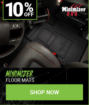 10% OFF Minimizer Floor Mats