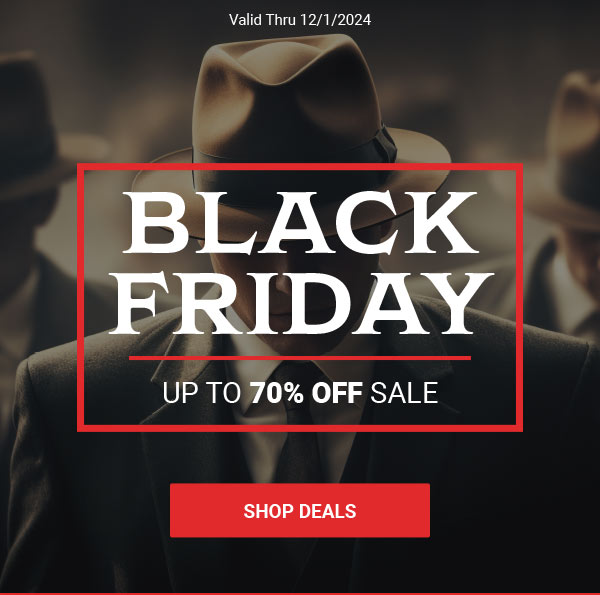 Black Friday Up To 70% OFF Sale