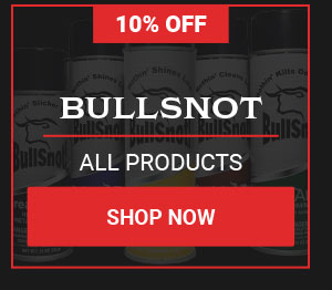 10% OFF All Bullsnot Products!