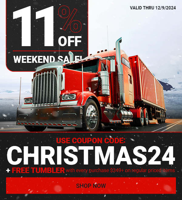 11% OFF Weekend Sale! Use Code: CHRISTMAS24 +FREE TUMBLER with every purchase $349 on regular priced items