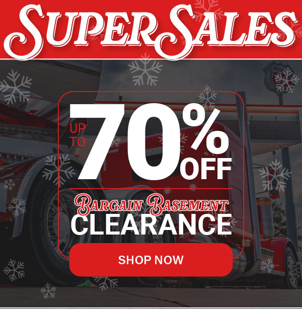 Up To 70% OFF Bargain Basement Clearance!