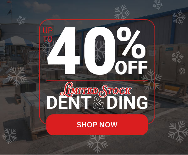 Up To 40% OFF Dent And Ding!