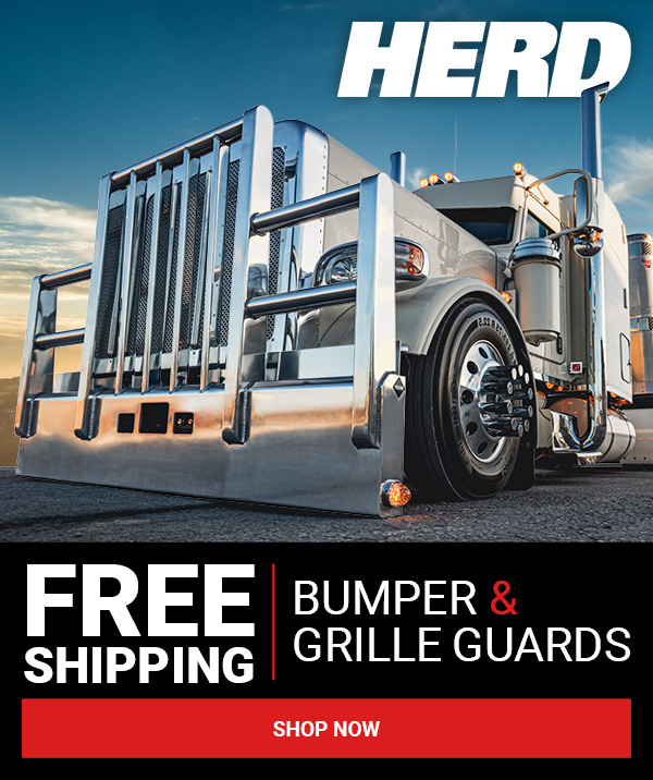 Free Shipping On Herd Bumper & Grille Guards!