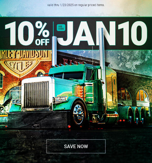 10% OFF w/ Code: JAN10 valid thru 1/23/2025 on reg. priced items