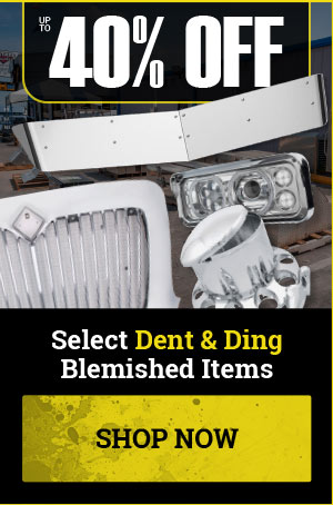 Up To 40% OFF Select Dent and Ding Blemished Items!