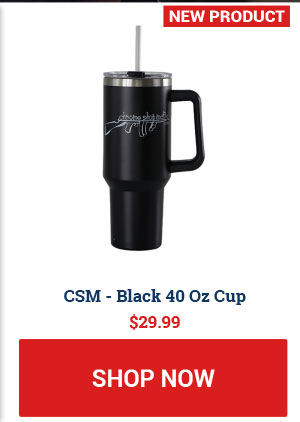 CSM - Black 40 Oz Cup With Handle And Straw SKU:CSM00145 $29.99