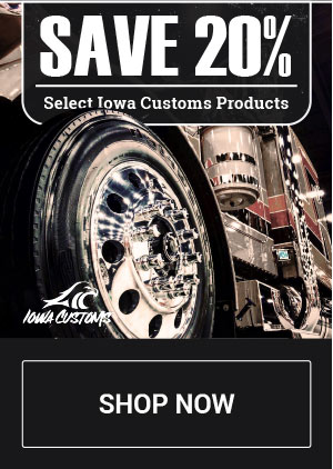 20% OFF Iowa Customs Products