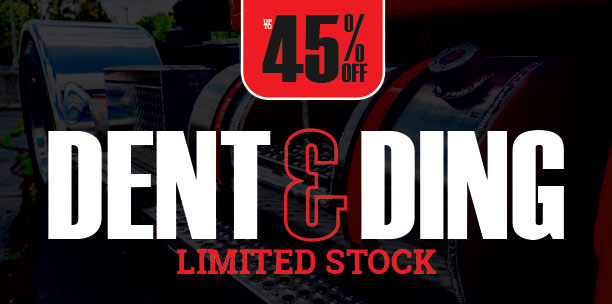 Save Up To 45% Off Select Parts From Dent And Ding!