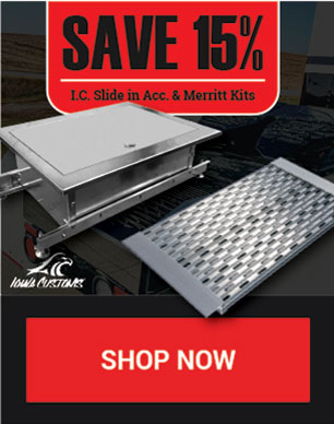 Save 15% Off Select Iowa Customs Products