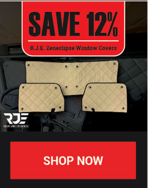 Save 12% Off RJE Zeneclipse Window Covers