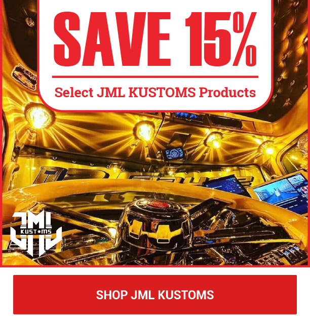 Save 15% Off JML Kustoms