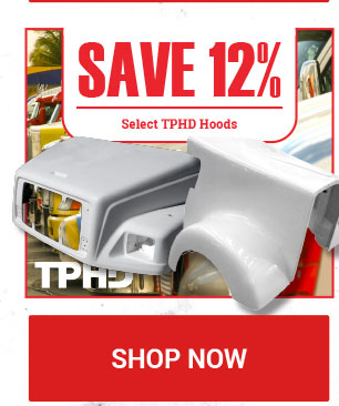 Save 12% Off TPHD Hoods