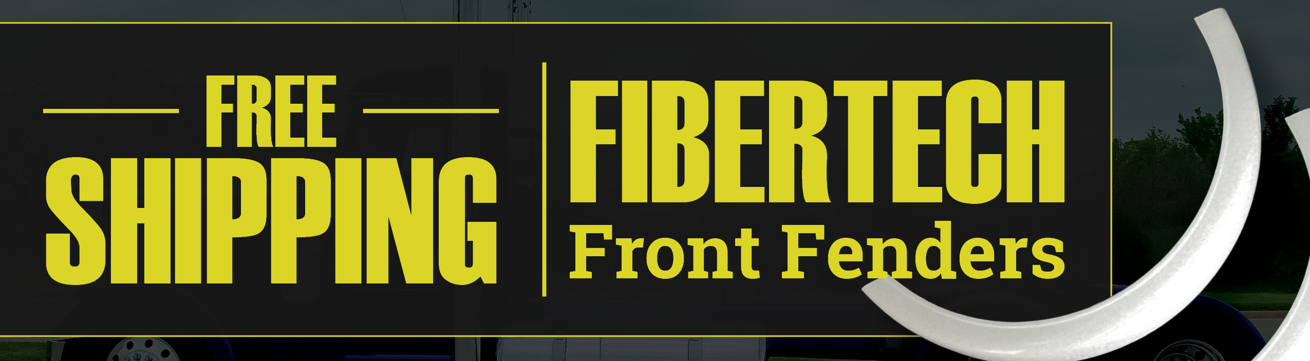 Free Shipping Off Fibertech Front Fenders