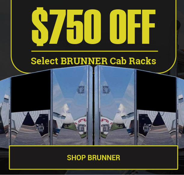 $750 Off Brunner Cab Racks