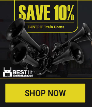 Save 10% Off Bestfit Train Horns