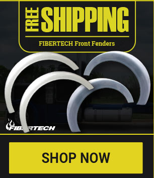 Free Shipping Off All Fibertech Front Fenders