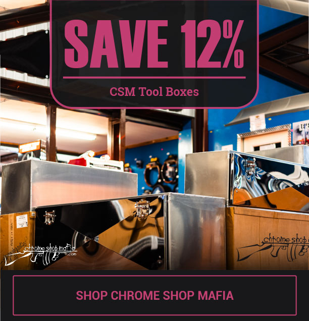 Save 12% Off CSM Tool Boxes