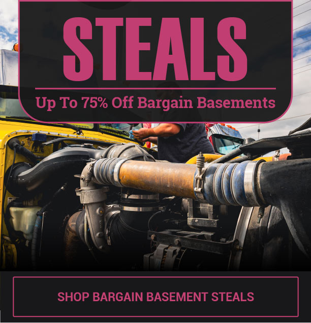 Save Up To 75% Off Bargain Basement Clearance