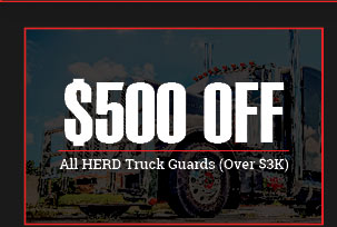 Save $500 Off Herd Truck Guards