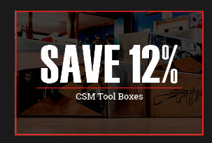 Save 12% Off CSM Tool Boxes