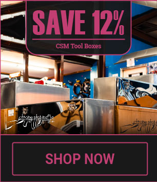 Save 12% Off CSM Tool Boxes