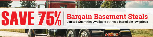 Save Up To 75% Off Bargain Basement Steals