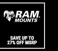 RAM Mounts: save up to 27% off MSRP TEAM. RV Y g 