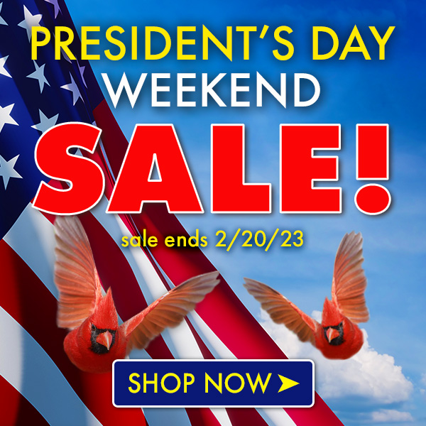 President's Day Weekend Sale! Sale Ends 2/20/23.