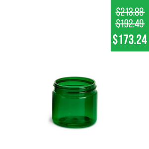 6 oz Clear Glass Paragon Jars (Bulk), Caps NOT Included