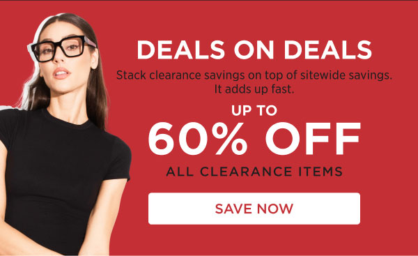 Deals On Deals Up To 60% Off All Clearance Items | Save Now