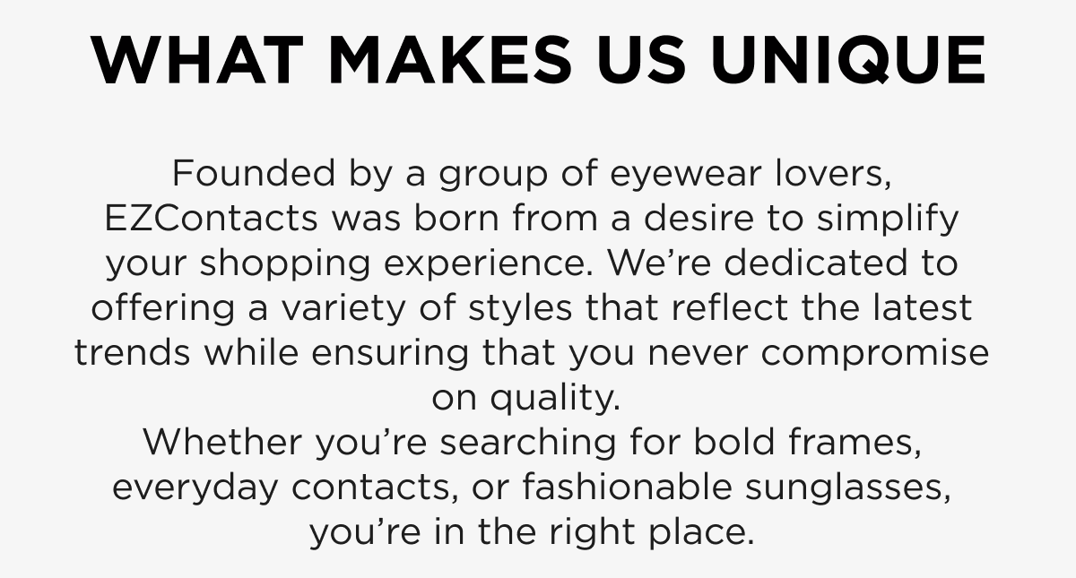 What Make Us Unique