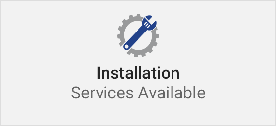 Installation services available