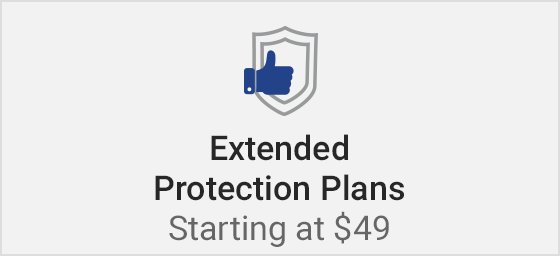 Extended protection plans - starting at $49